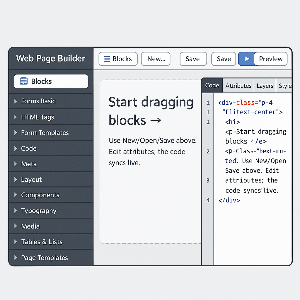 Web Page Builder